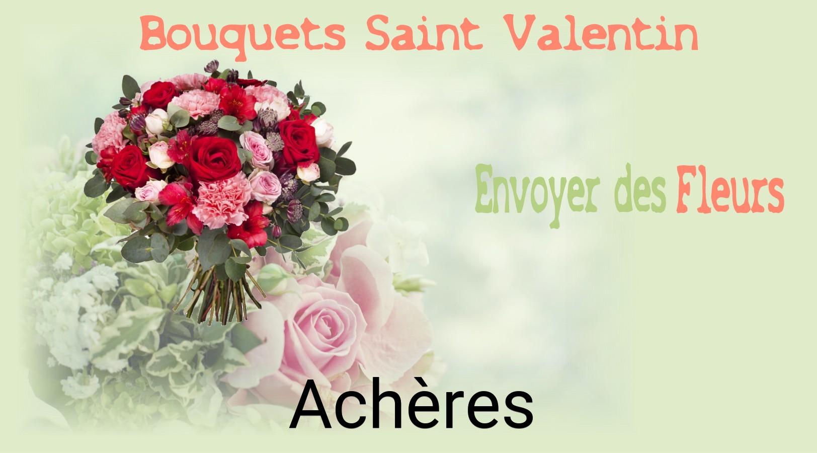 Roses de Saint-Valentin livrées à Achères